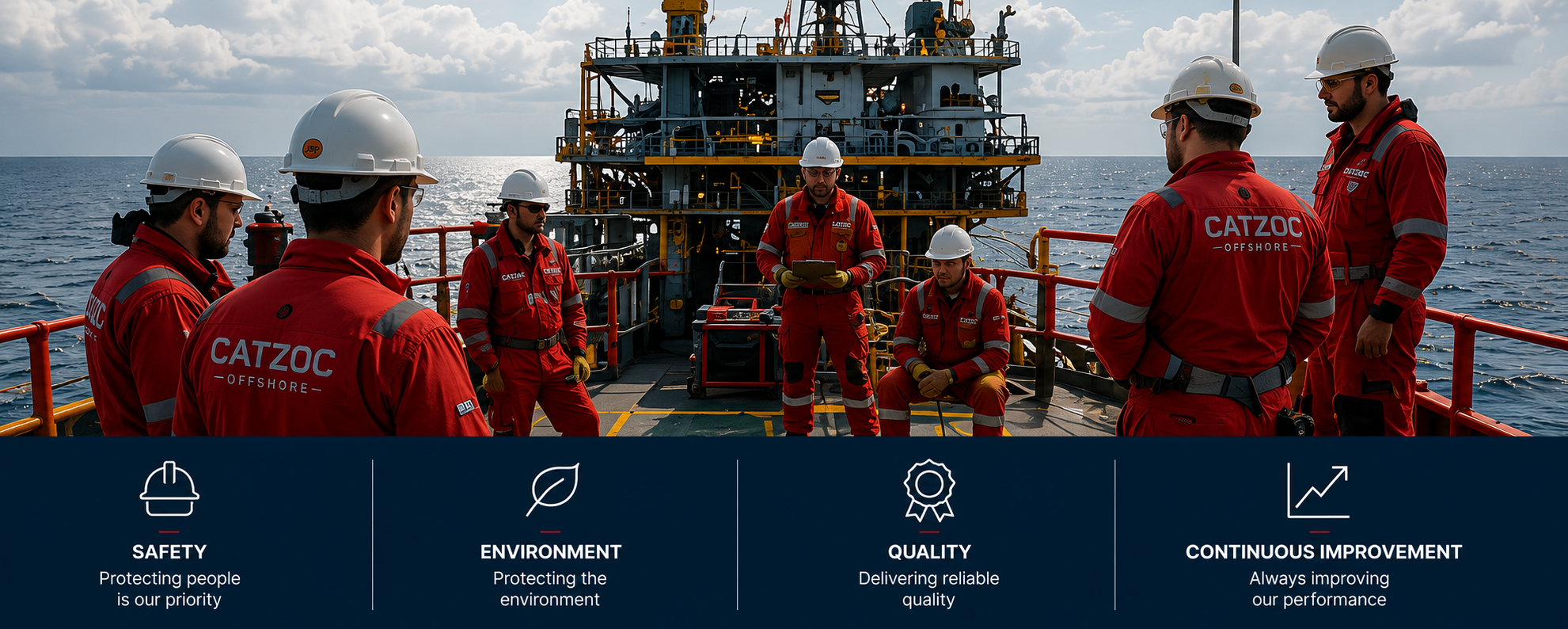 Catzoc Offshore - HSEQ Commitment